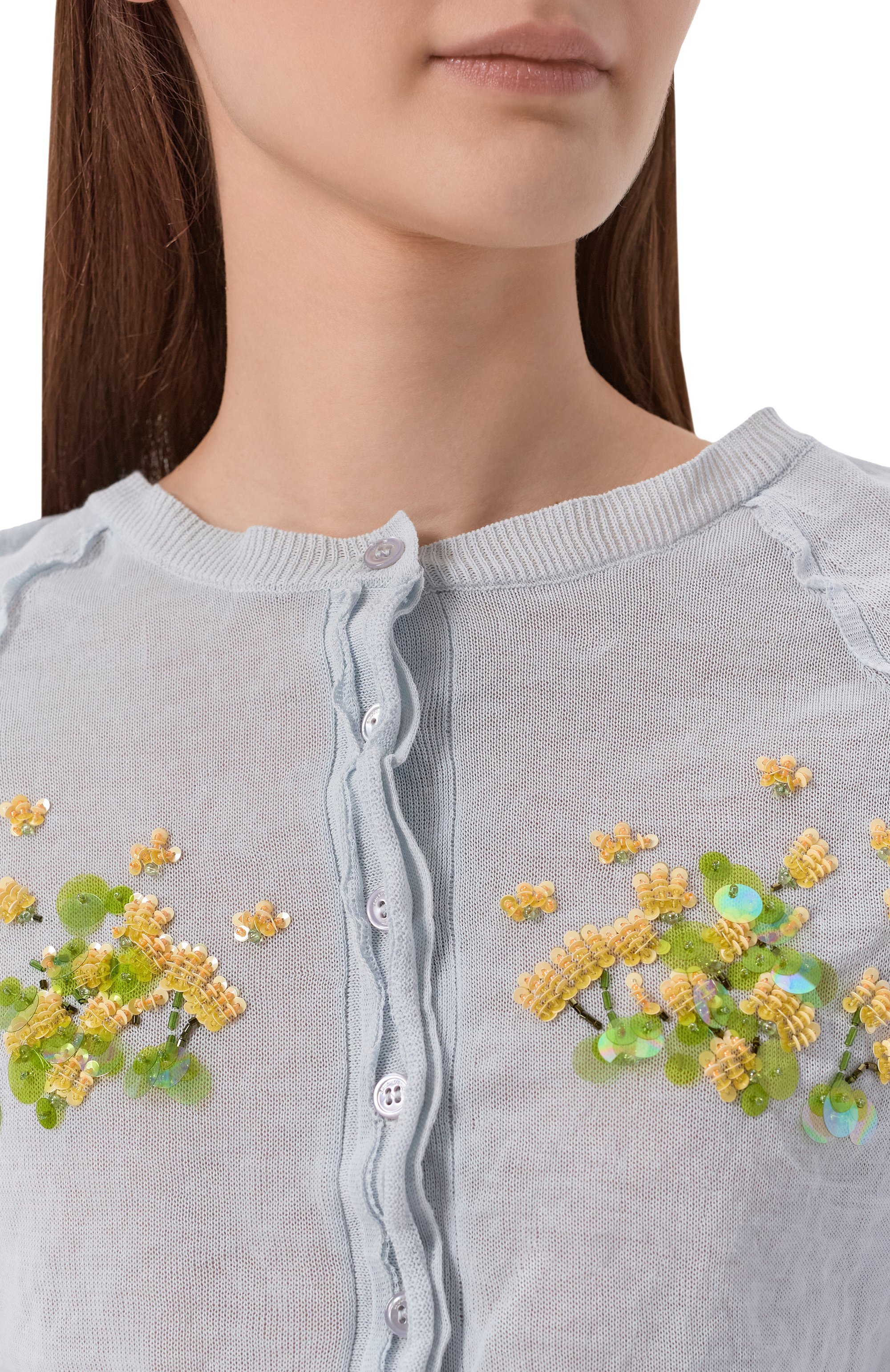 Хлопковый кардиган SHUSHU/TONG, арт. FSDFT023/WRI254, фото 5