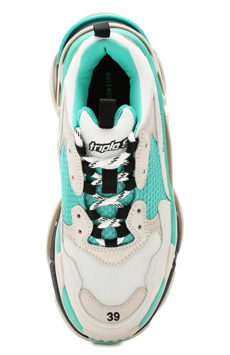 Комбинированные кроссовки triple s BALENCIAGA, арт. 524039/W090H, фото 1