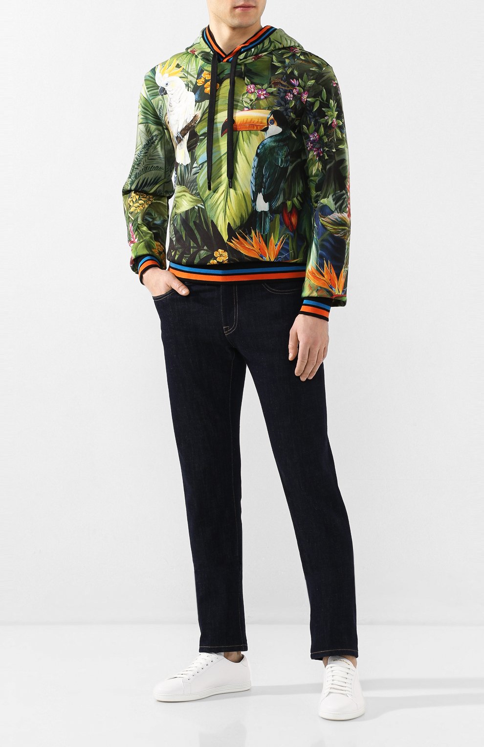 Хлопковое худи DOLCE & GABBANA, арт. G9QL6T/FI7U8, фото 2