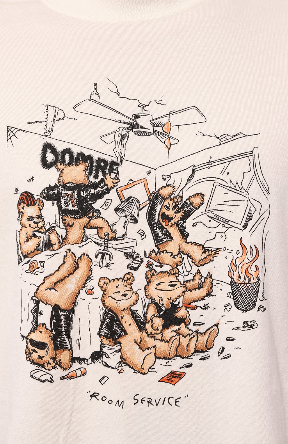 Хлопковая футболка DOMREBEL, арт. M R00M SERVICE/TSHIRT, фото 5