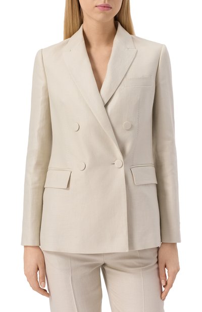 Льняной жакет AGNONA, арт. TX0902/U3014, фото 3