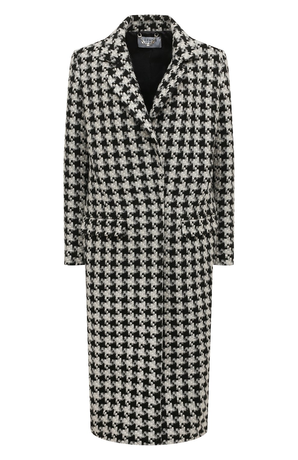 Пальто из шерсти и кашемира SEVEN LAB, арт. CMAR tw pepita, фото 1