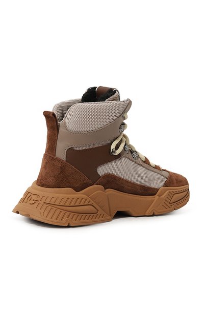 Кожаные ботинки DOLCE & GABBANA, арт. DA5162/A9H56/37-39, фото 3