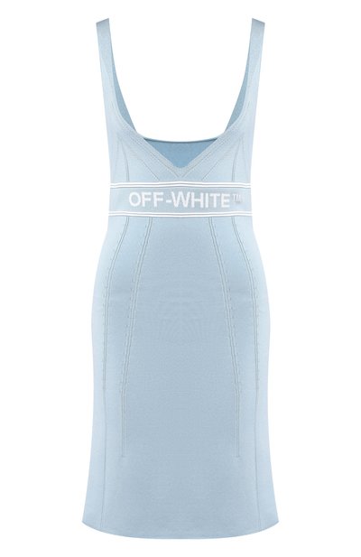 Женское платье с логотипом бренда OFF-WHITE, арт. 0WHI013S19D640443100