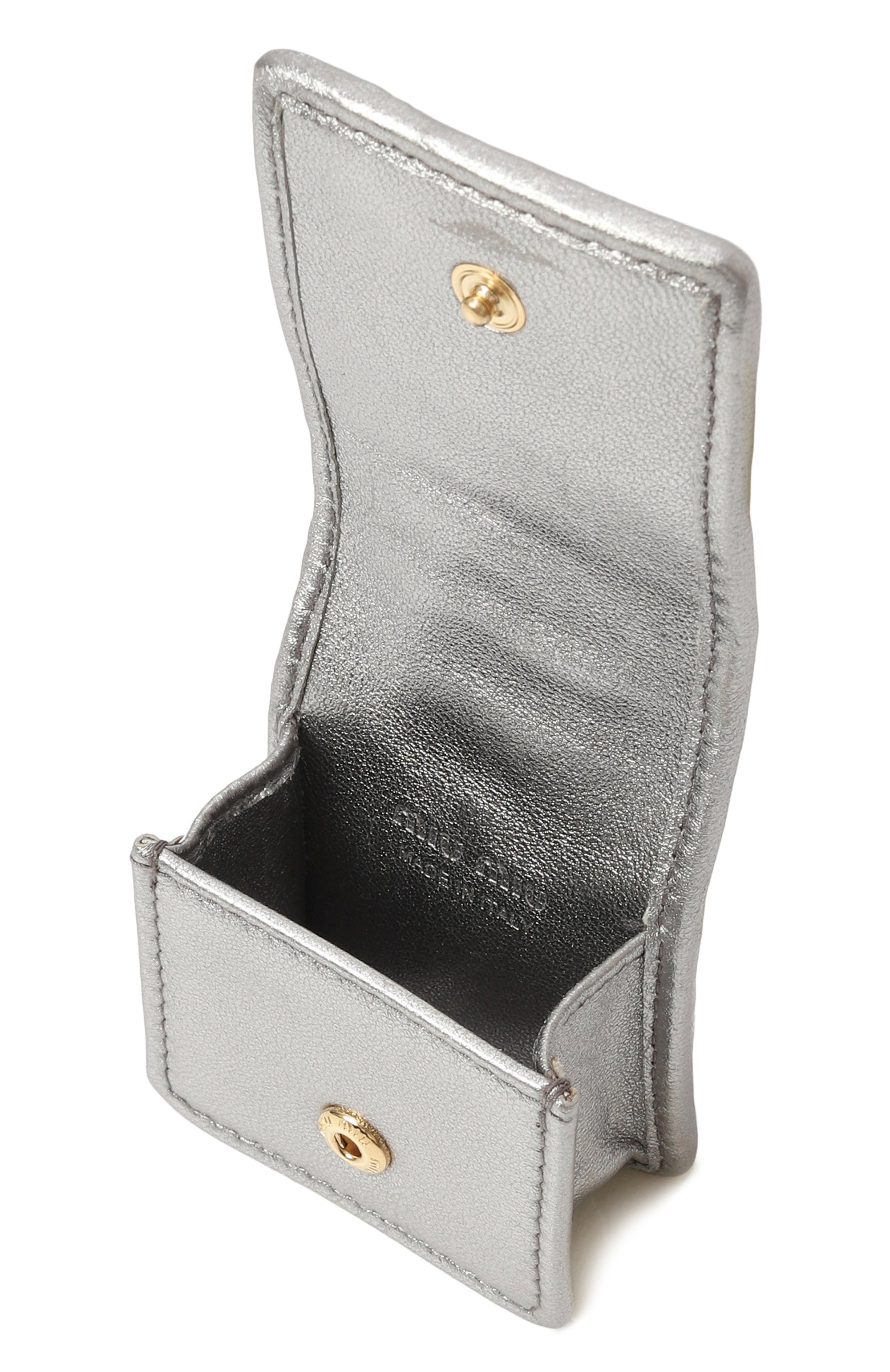 Кожаный футляр для airpods MIU MIU, арт. 5TT106-N88-F0135, фото 2