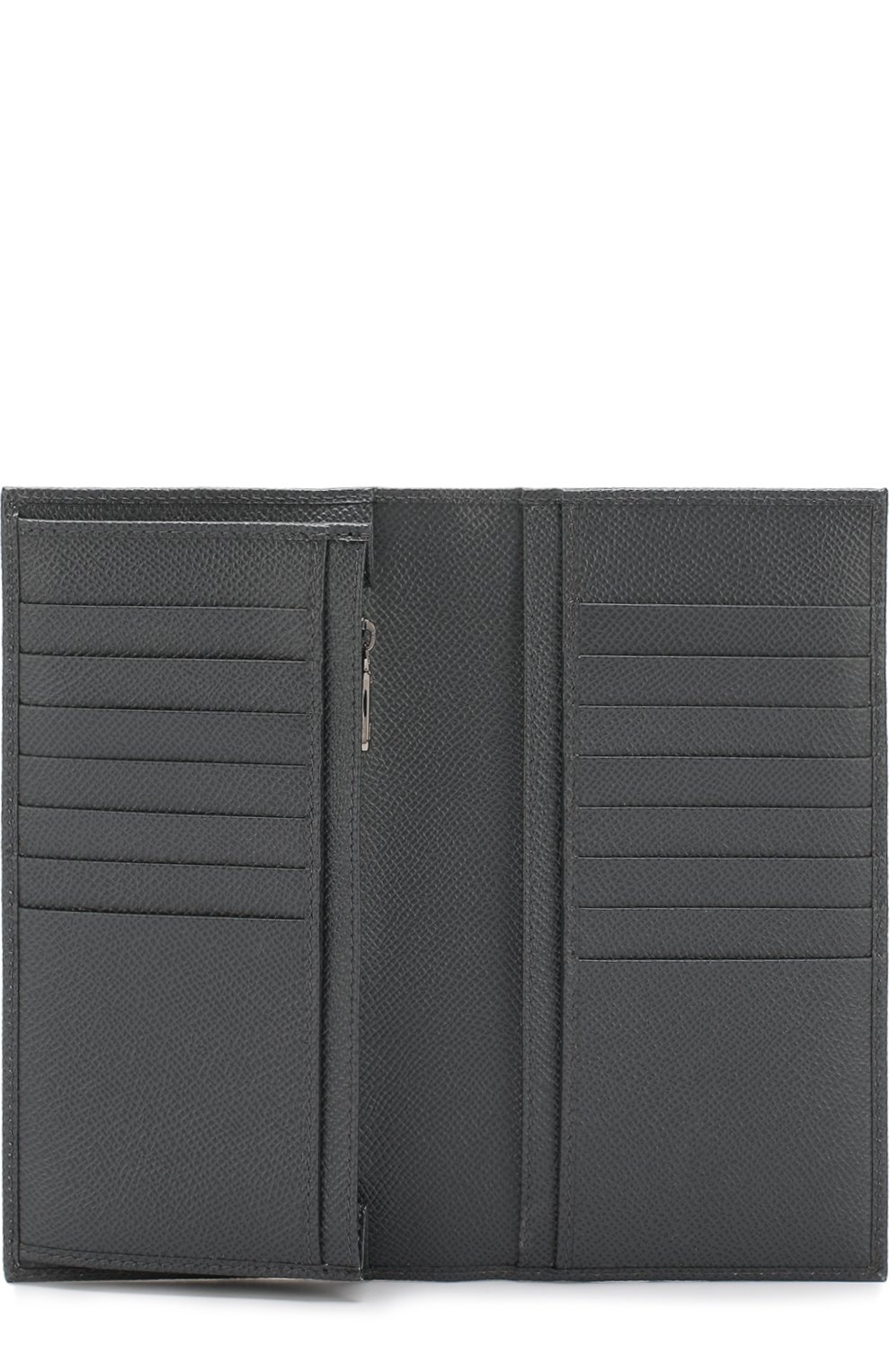 Кожаное портмоне DOLCE & GABBANA серого цвета по цене 41050 руб., арт. BP1670/AI359, фото 3 Кожаное портмоне DOLCE & GABBANA, арт. BP1670/AI359, фото 3