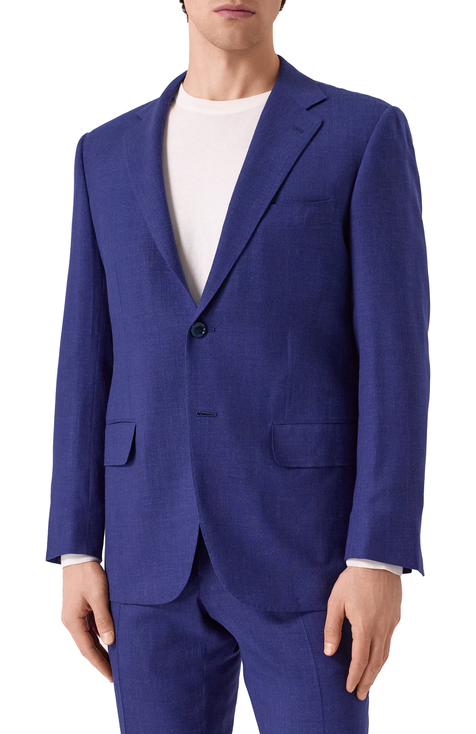 Костюм из кашемира и шелка KITON темно-синего цвета по цене 1410000 руб., арт. UA81K0652E01, фото 4 Костюм из кашемира и шелка KITON, арт. UA81K0652E01, фото 4