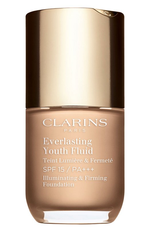 фото Устойчивый тональный флюид everlasting youth fluid spf 15, оттенок 105 (30ml) clarins