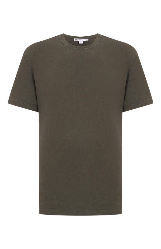 Хлопковая футболка James Perse MLJ3311 Хаки MLJ3311