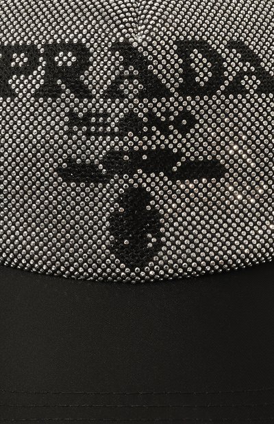 Бейсболка �с отделкой стразами PRADA, арт. 2HC179-2D0S-F0A64, фото 4
