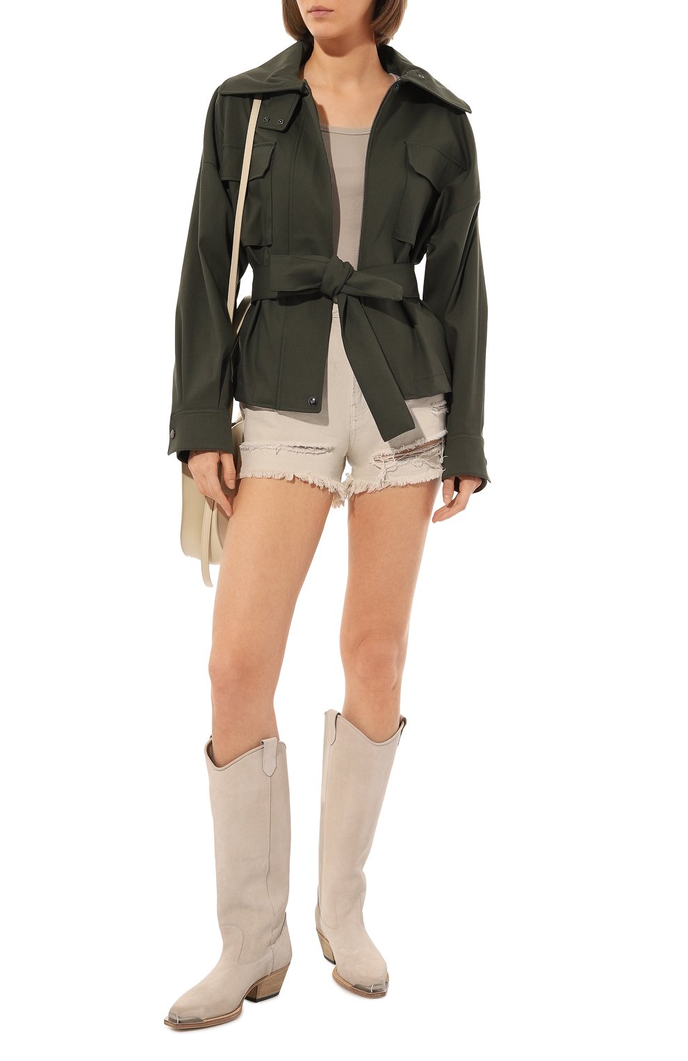 Джинсовые шорты HAIKURE, арт. HEW03302GF143L0734, фото 2