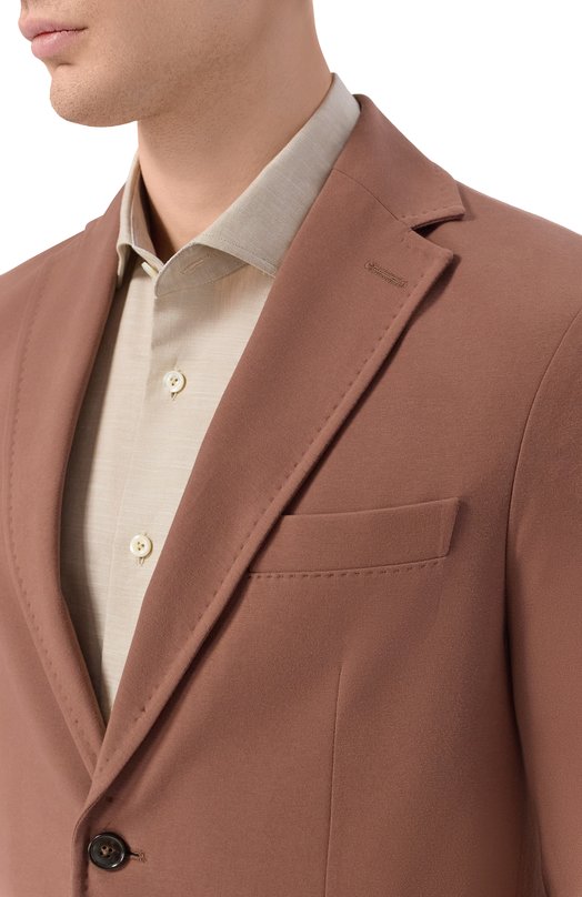 Хлопковый пиджак Circolo 1901 CN5185 Коричневый  CN5185 Фото 5