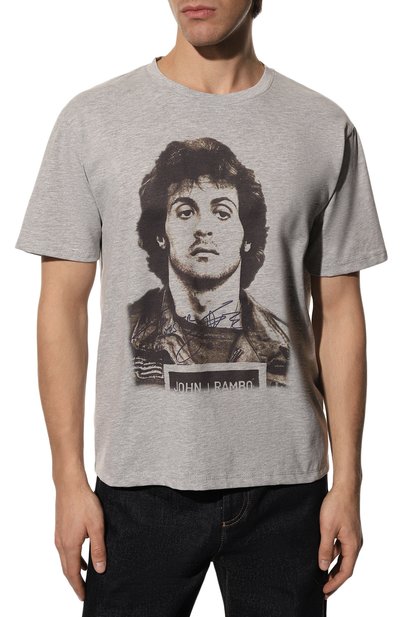 Хлопковая футболка BISIBIGLIO, арт. J0HN RAMB0/2212 RIF (C0TT0NE PESANTE), фото 3