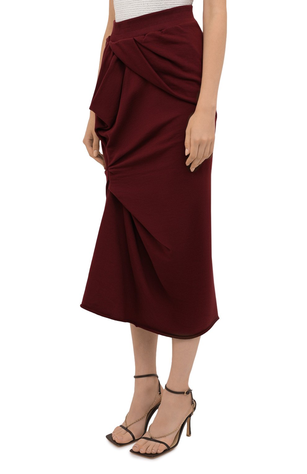 Хлопковая юбка DRIES VAN NOTEN, арт. 212-031126-3608, фото 3