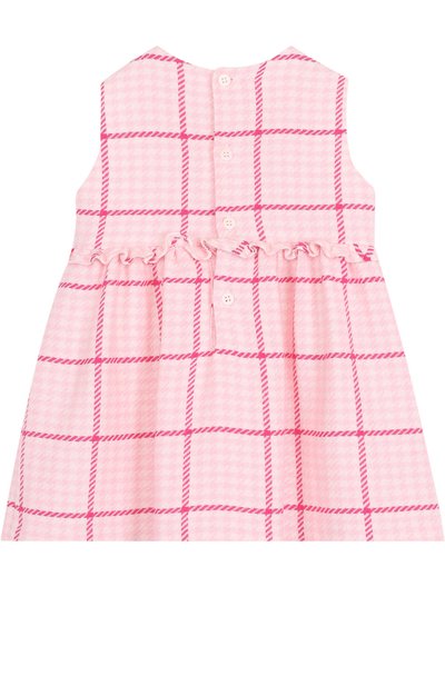 Платье без рукавов с контрастной отделкой IL GUFO, арт. A17SC052W3032/12M-18M, фото 2