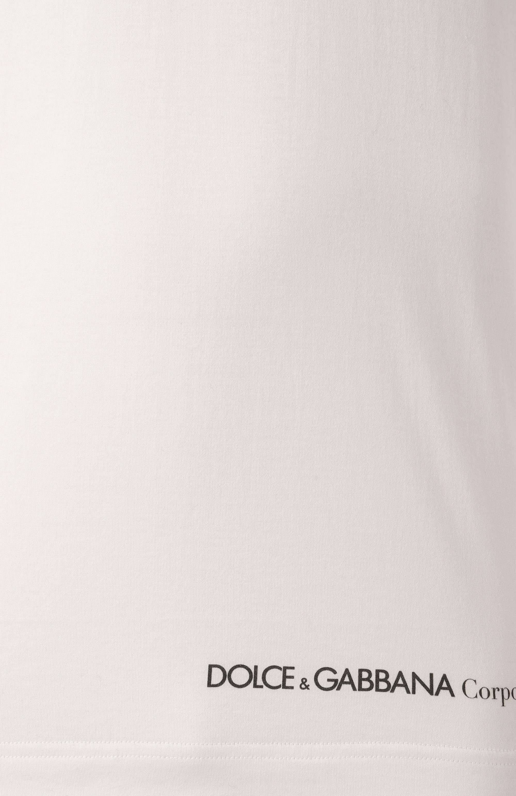 Хлопковая футболка DOLCE & GABBANA, арт. G8PN9T/G704Z, фото 6