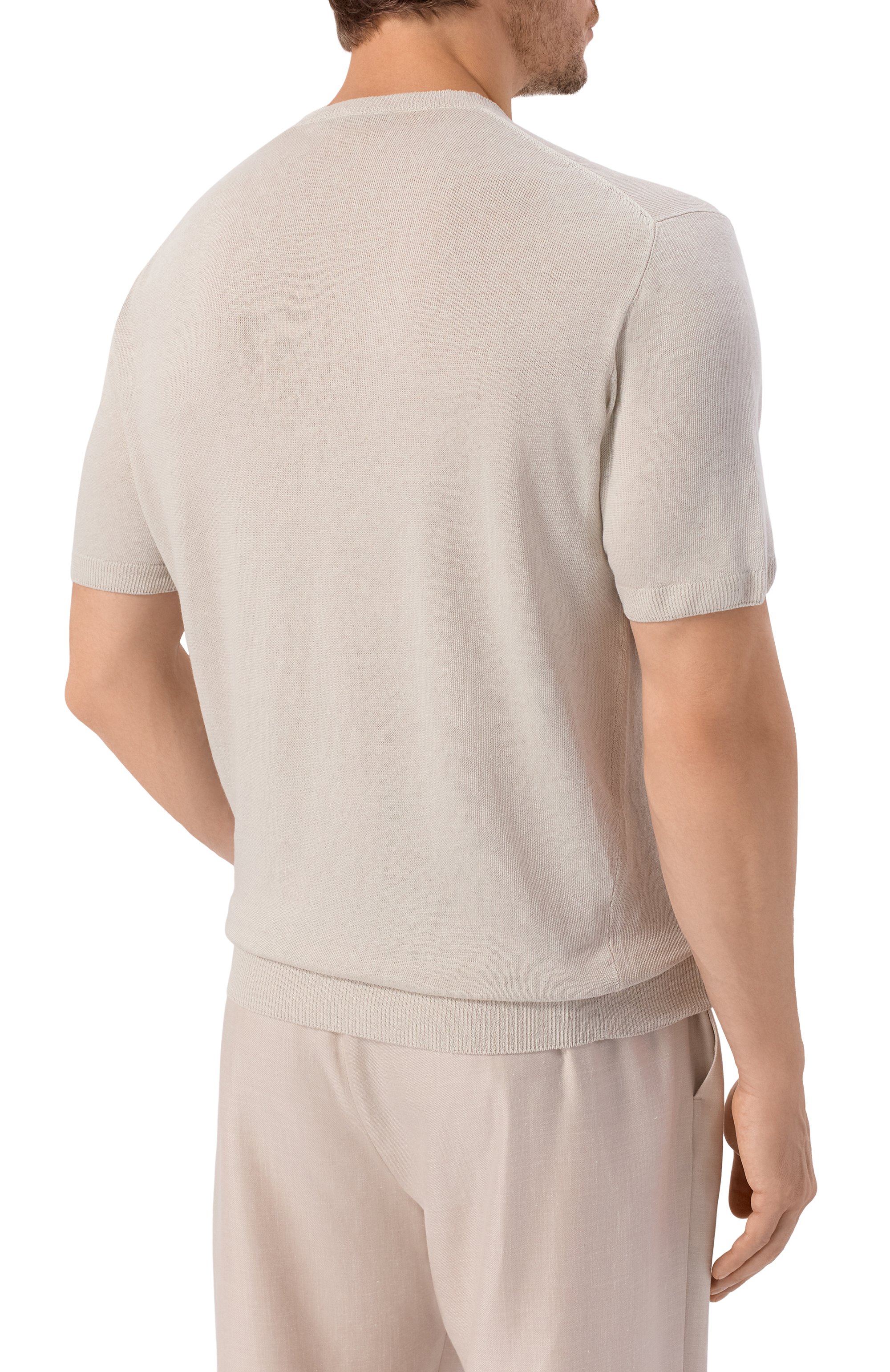 Льняной джемпер CORNELIANI, арт. 27M571/2725135, фото 4