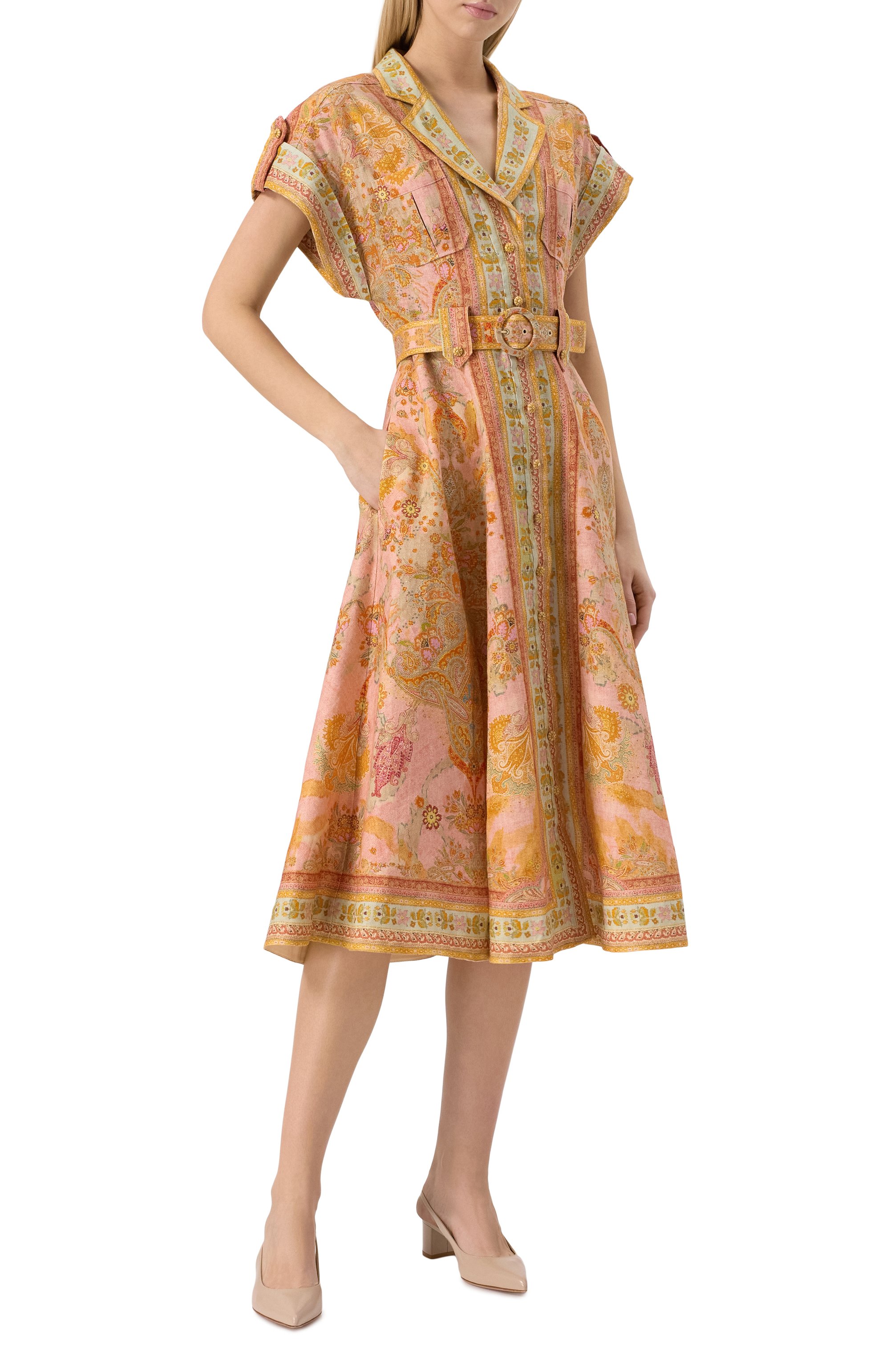 Кожаные туфли piper sling 45 GIANVITO ROSSI, арт. G95479.45RIC.T0KI0M0USSE, фото 2