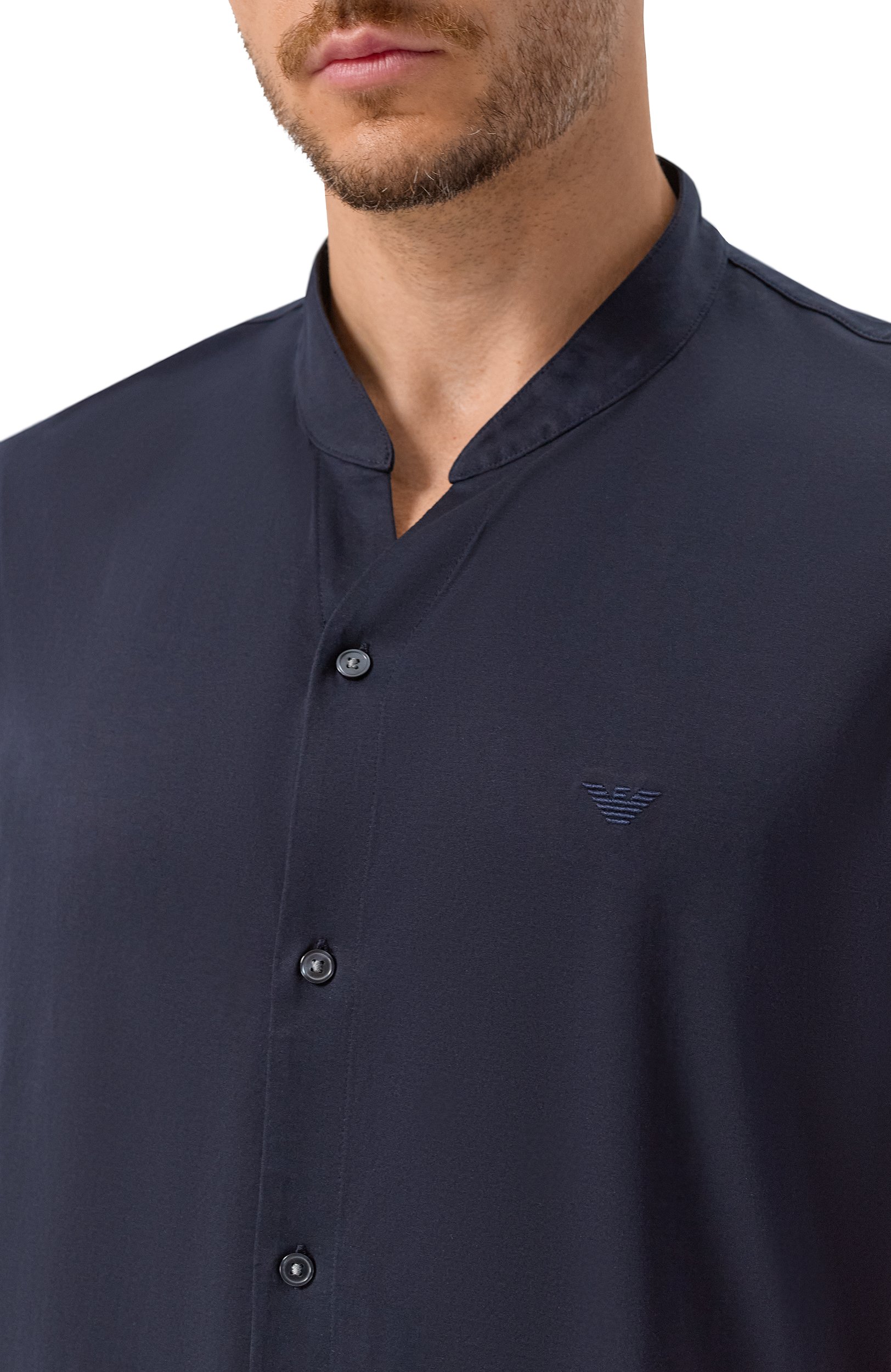 Хлопковая рубашка EMPORIO ARMANI, арт. EM006834/AF28078, фото 5