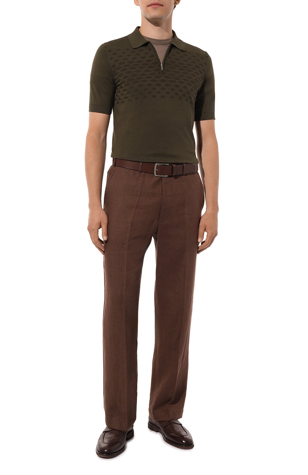 Поло из шелка и хлопка ZILLI, арт. KZP002M0145VVC000, фото 2