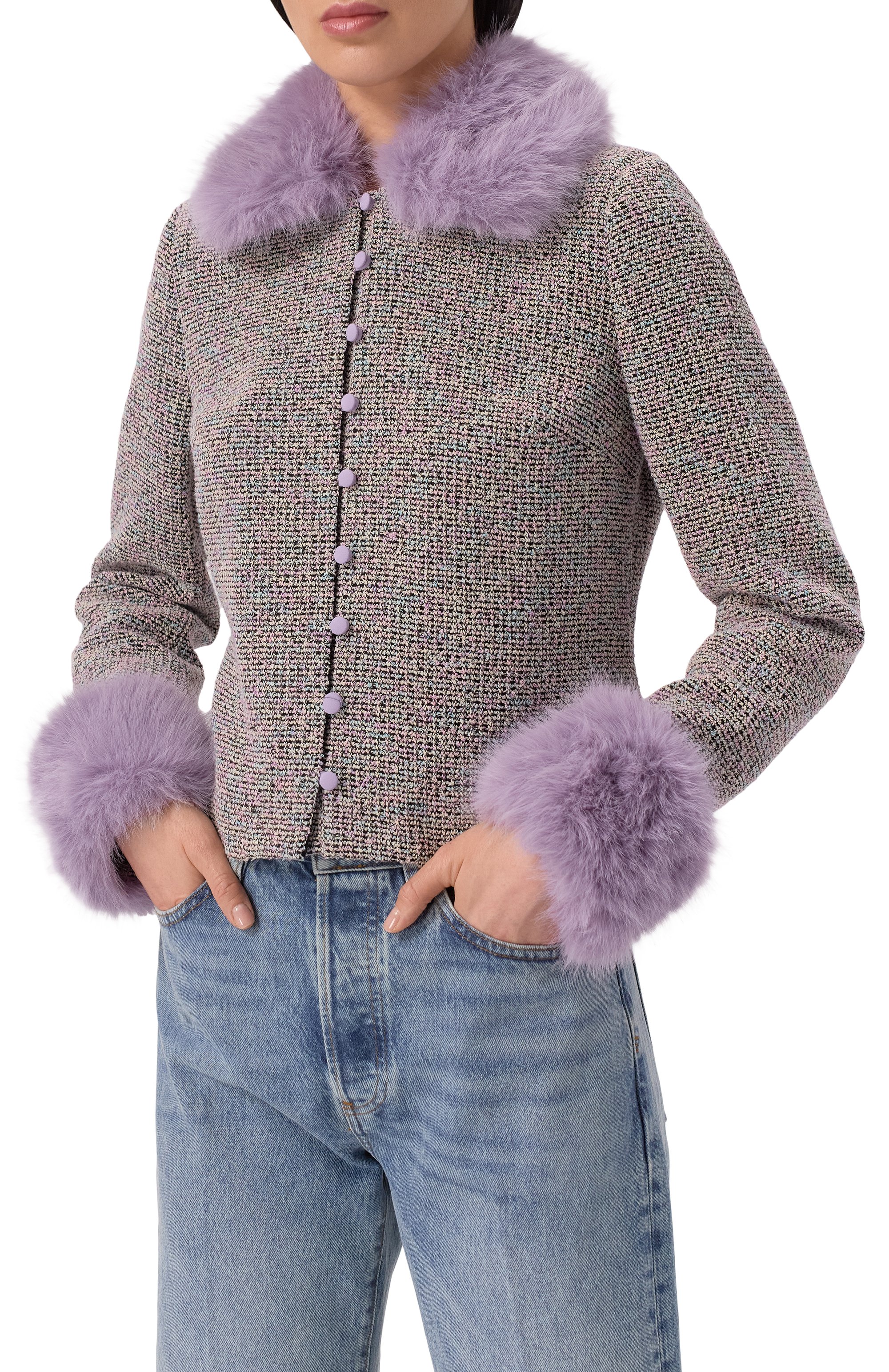 Жакет из хлопка и вискозы BOTROIS, арт. SKU5763783, фото 3