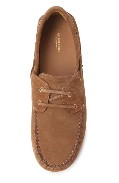 Замшевые мокасины GOLDEN GOOSE DELUXE BRAND, арт. GTF00968.F007672, фото 4