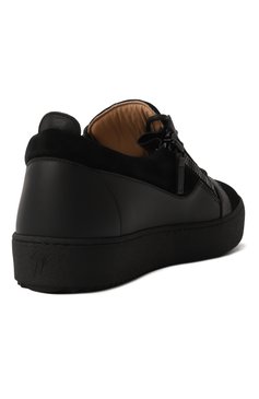 Кожаные кеды frankie GIUSEPPE ZANOTTI DESIGN, арт. RU40037, фото 5