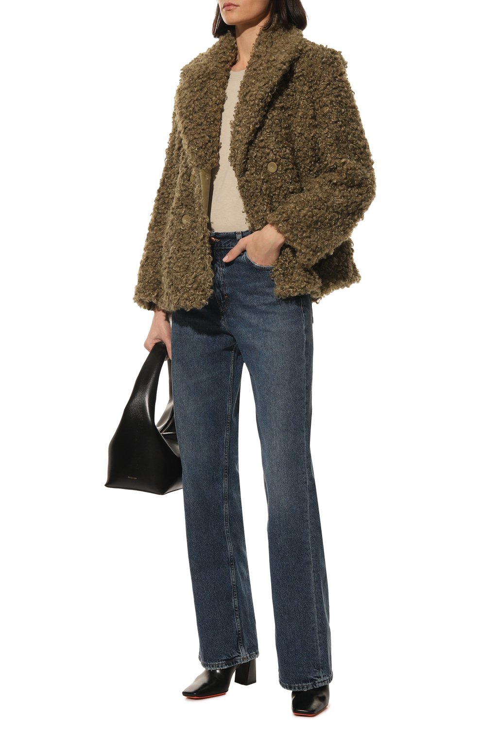 Шуба из экомеха PATRIZIA PEPE, арт. 2O0020_E009, фото 2