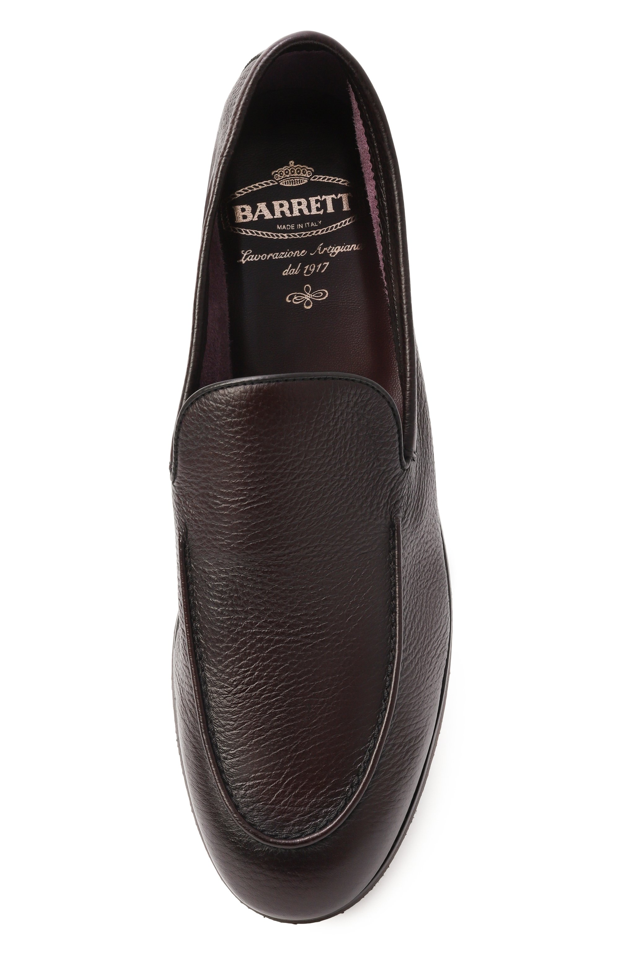 Кожаные лоферы BARRETT, арт. 221U069.26/CERV0 ASP0RT, фото 6