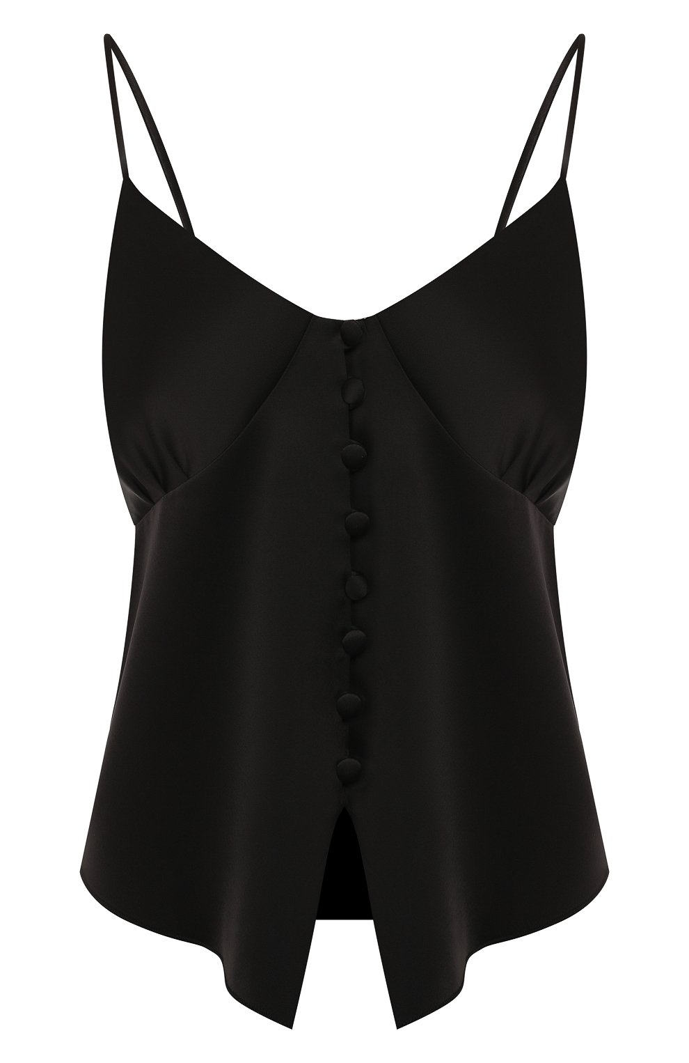 Топ NANUSHKA, арт. ELIA_BLACK_SLIP SATIN, фото 1