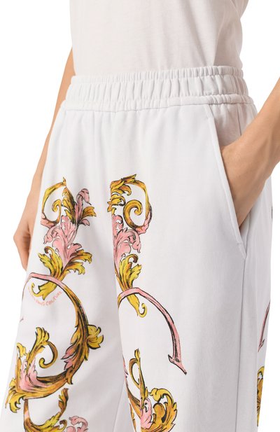 Хлопковые брюки VERSACE JEANS COUTURE, арт. 78HAA3P0/FS194, фото 5
