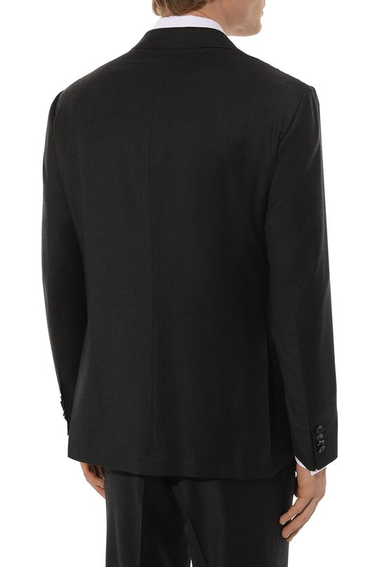 Шерстяной костюм Kiton UA81K0101E24 Серый  UA81K0101E24 Фото 5
