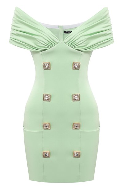 Платье из вискозы BALMAIN, арт. VF16150/J017, фото 1