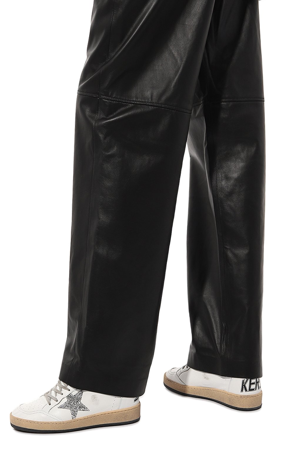 Кожаные кеды ball star GOLDEN GOOSE DELUXE BRAND, арт. GWF00117.F003773, фото 3