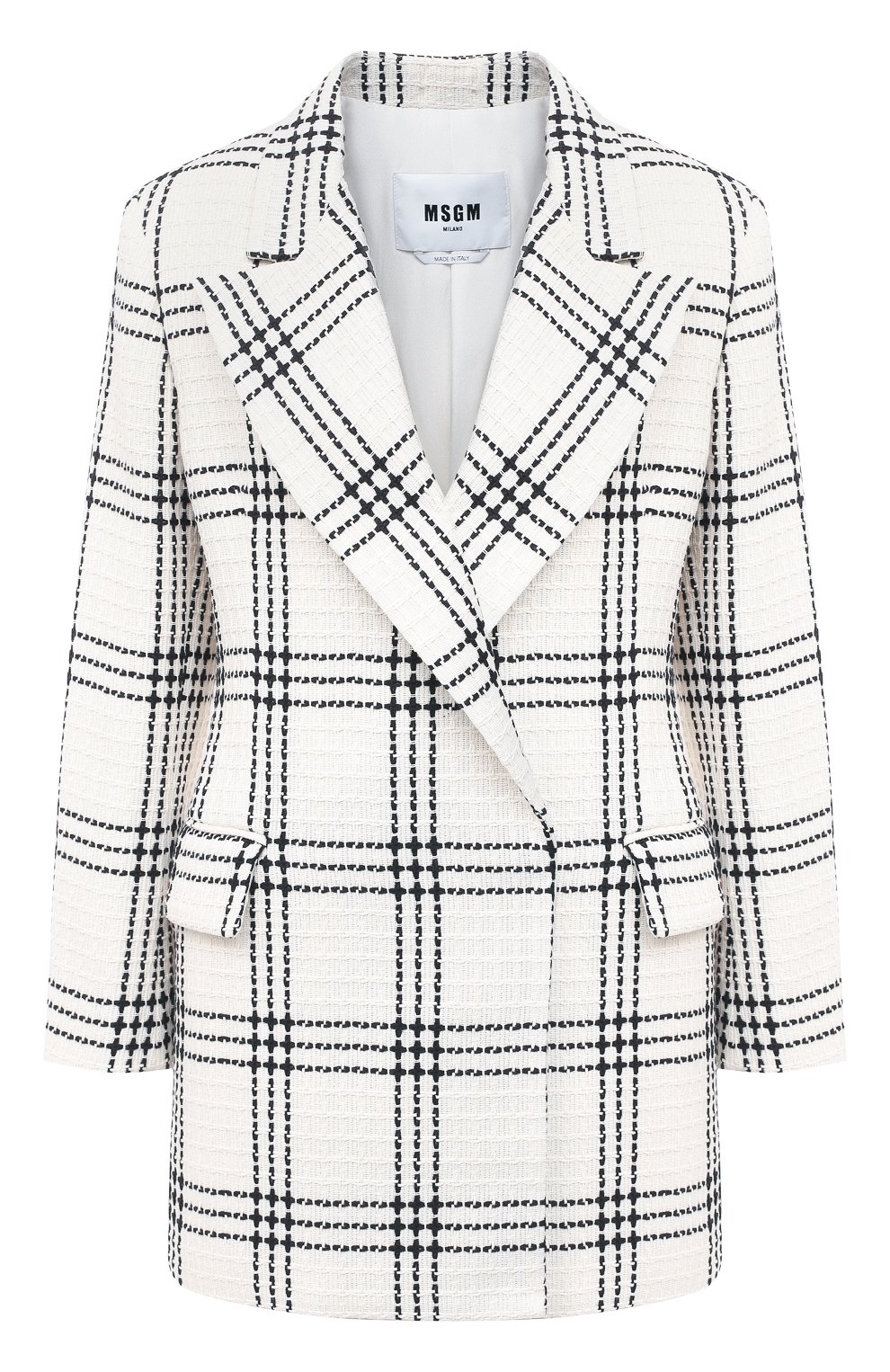 Хлопковый жакет MSGM, арт. 2943MDG08 207606, фото 1