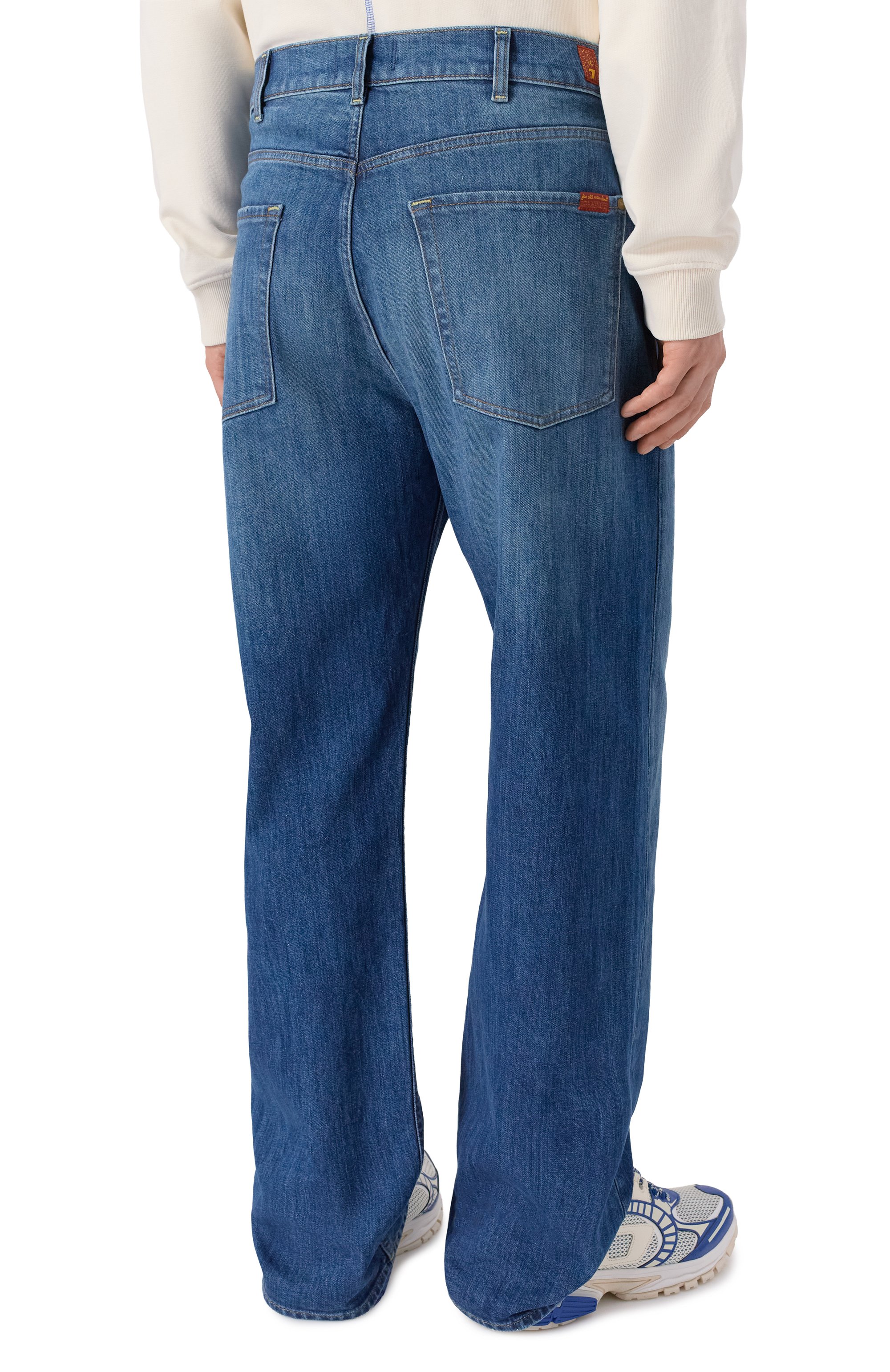 Джинсы easy straight 7 FOR ALL MANKIND, арт. 7T5H0A56-1XZ, фото 4