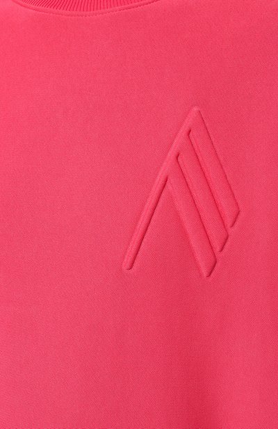 Хлопковый свитшот  THE ATTICO, арт. 228WCF05/JF01, фото 5