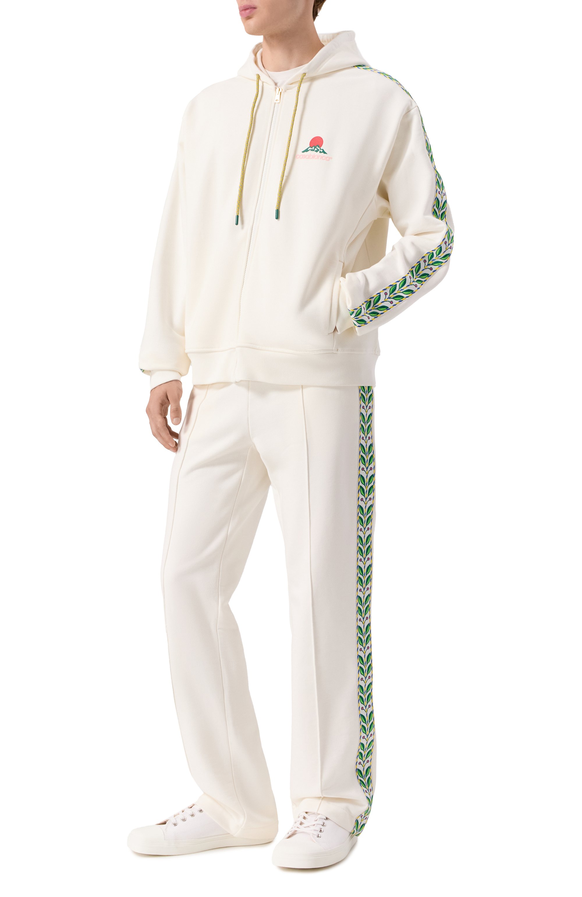 Хлопковая толстовка CASABLANCA, арт. MPF25-JTP-392-01, фото 2