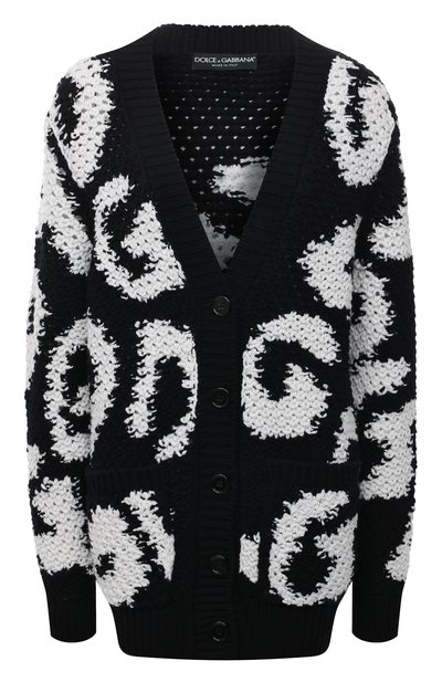 Кардиган из шерсти и кашемира DOLCE & GABBANA, арт. FXE07T/JCMG9, фото 1