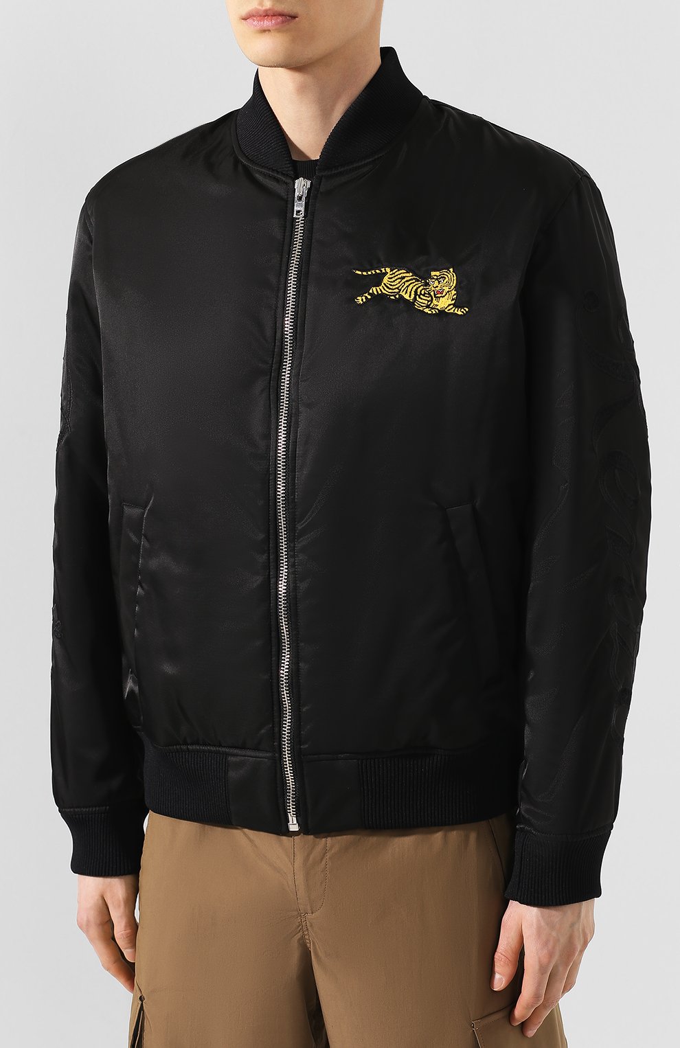 Бомбер KENZO черного цвета по цене 66050 руб., арт. 5BL1911NB, фото 3 Бомбер KENZO, арт. 5BL1911NB, фото 3