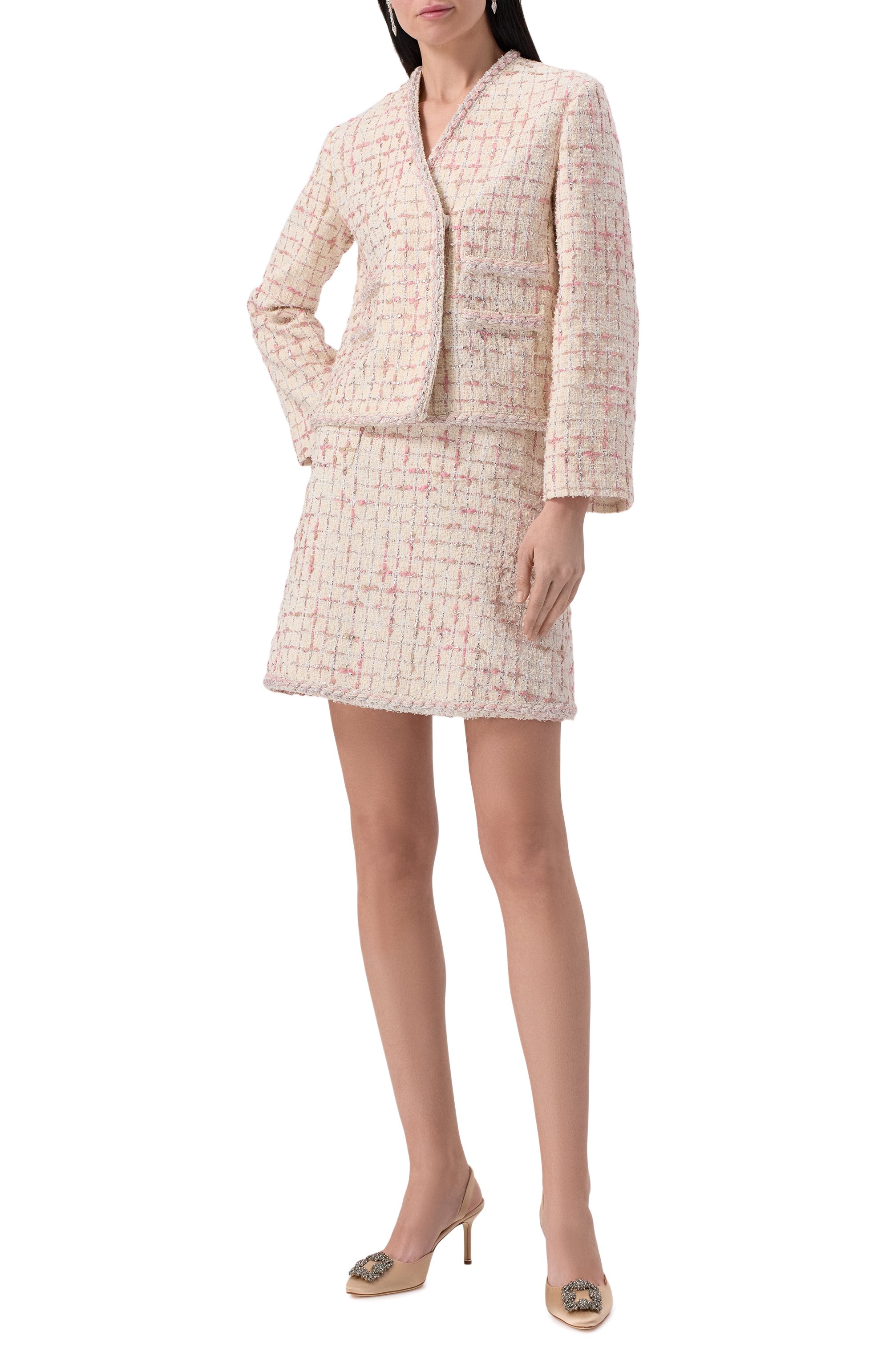 Текстильные туфли hangisi MANOLO BLAHNIK, арт. 419-0473/SAT, фото 2