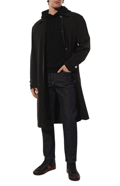 Текстильные кеды gucci tennis 1977 GUCCI, арт. 628717 H9H80, фото 2