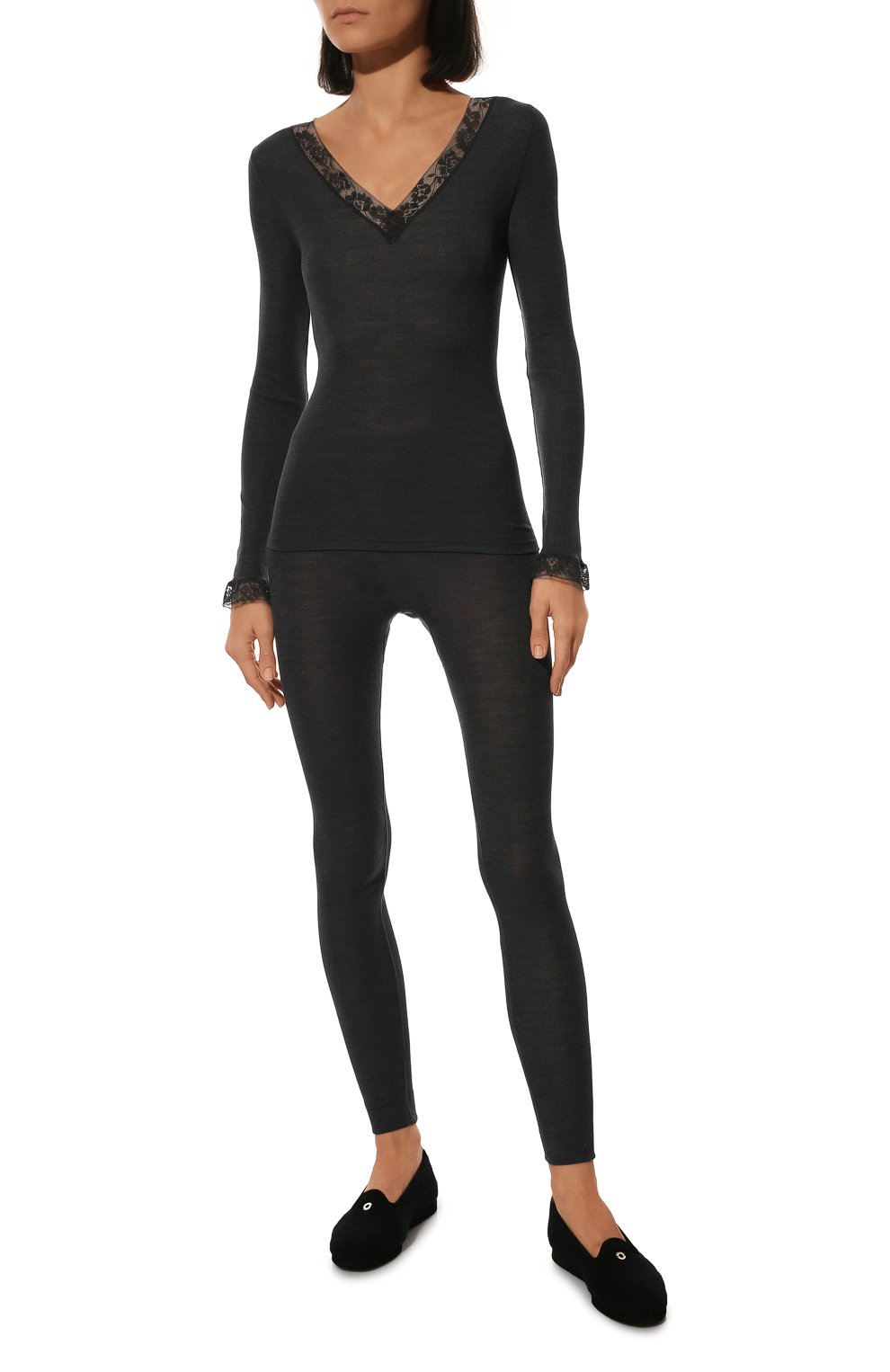 Легинсы из шерсти и шелка ZIMMERLI, арт. 370-2948, фото 2