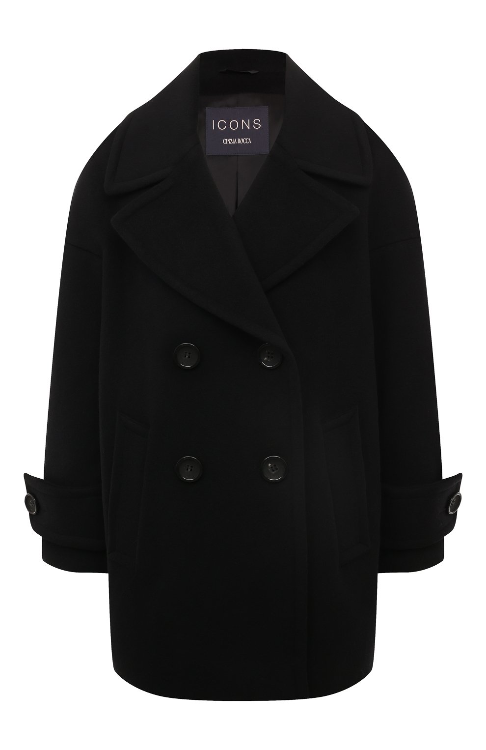 Полупальто из шерсти и кашемира CINZIA ROCCA, арт. UR28001/64D8, фото 1