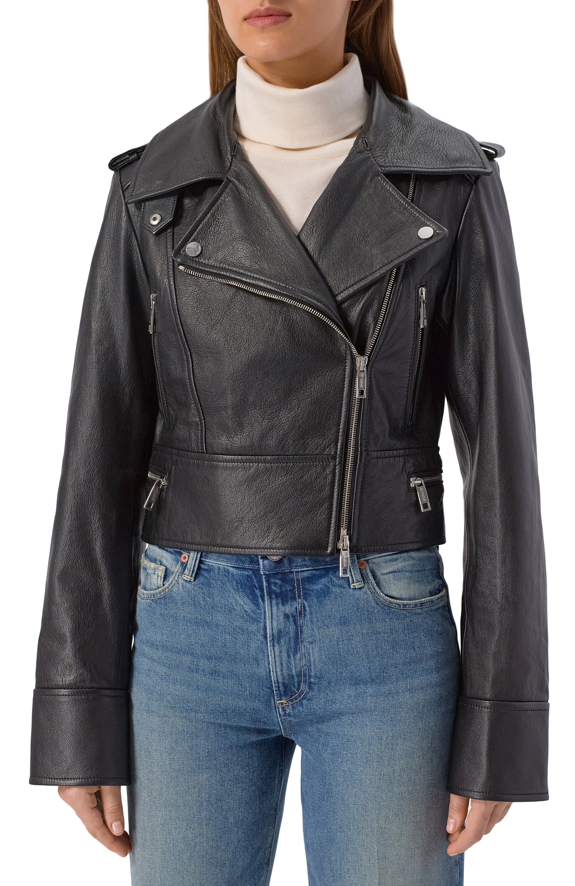 Кожаная куртка SPORTMAX, арт. T0SCANA, фото 6