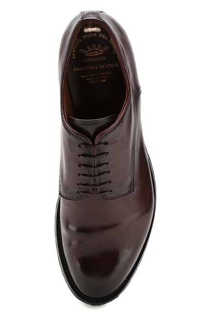 Кожаные дерби OFFICINE CREATIVE, арт. ANAT0MIA/12/AER0 BUFAL0, фото 5