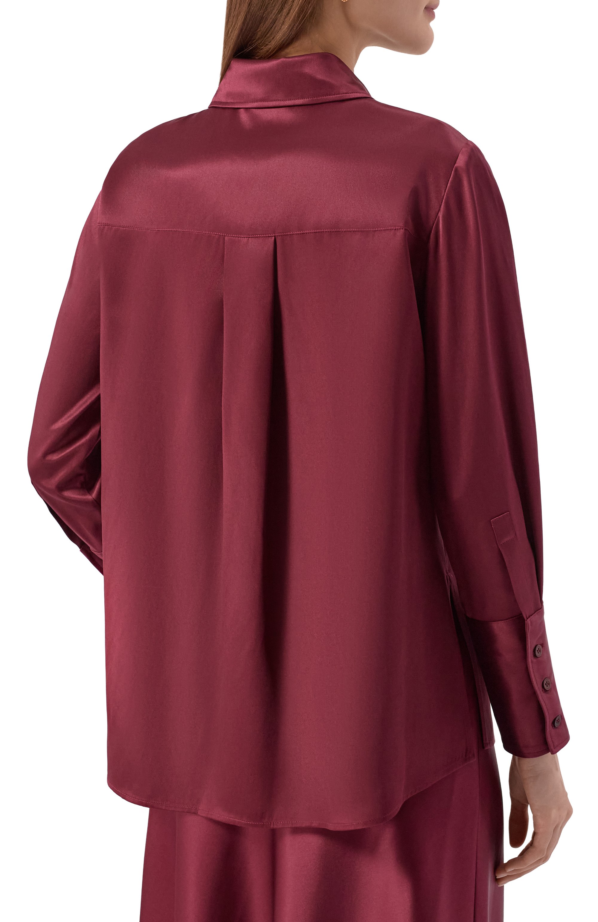 Атласная рубашка COLOMBO, арт. CM00408/CH/T0603-U, фото 4