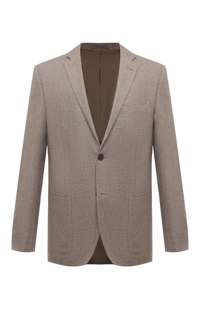 Мужской пиджак из шелка и шерсти CORNELIANI, арт. 946002-9416911