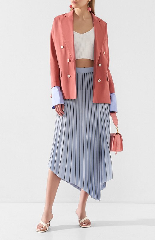 Двубортный жакет Jejia Розовый, фото 2