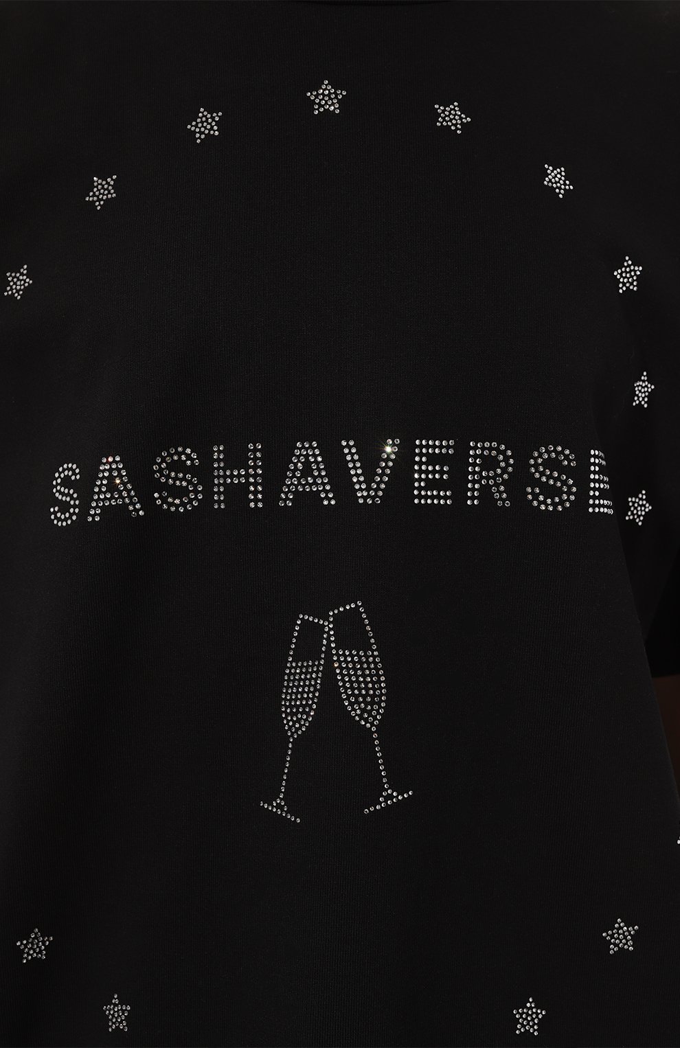 Хлопковая футболка SASHAVERSE, арт. TSHIRT001/NY/CO/900/NY24, фото 5